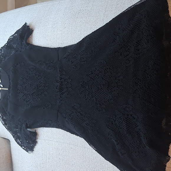 Sandro Black Lace Dress size 1 (US 4) - Picture 12 of 12